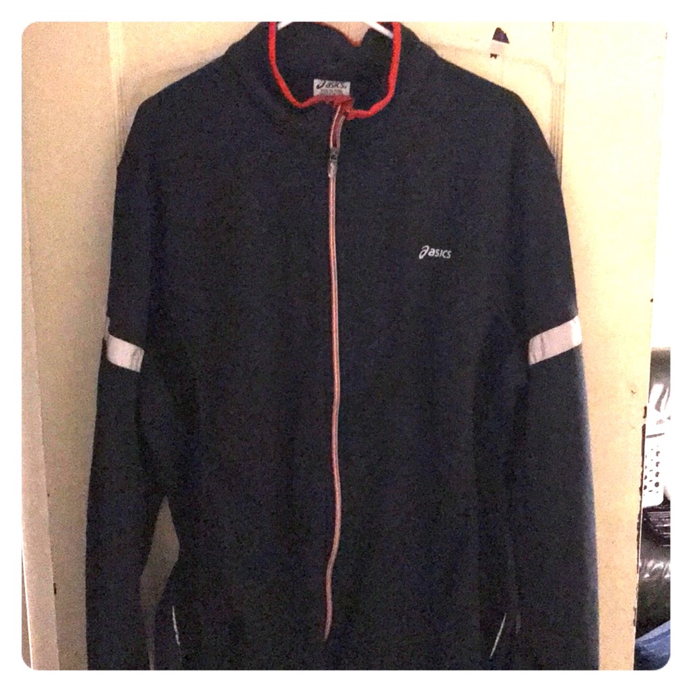 Asics Running zip up sweatshirt